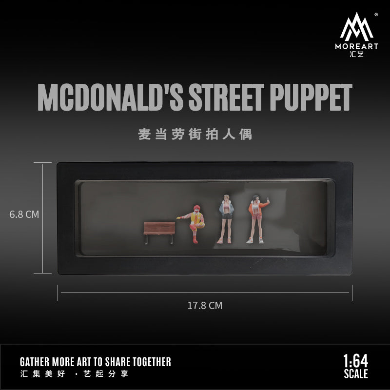 Phụ kiện đi kèm diorama McDonald's Street Style