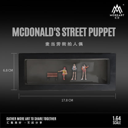 Phụ kiện đi kèm diorama McDonald's Street Style