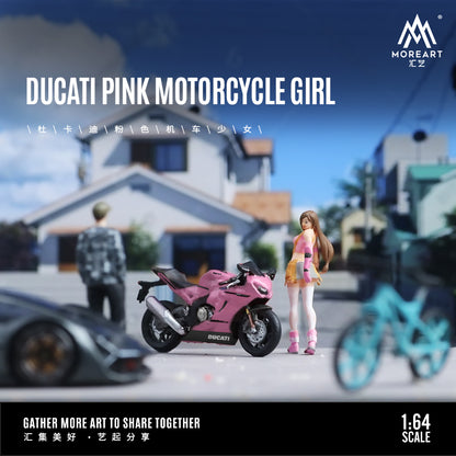 Góc trước diorama xe Ducati