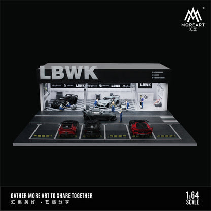 Phụ kiện đi kèm diorama LBWK Modified Shop