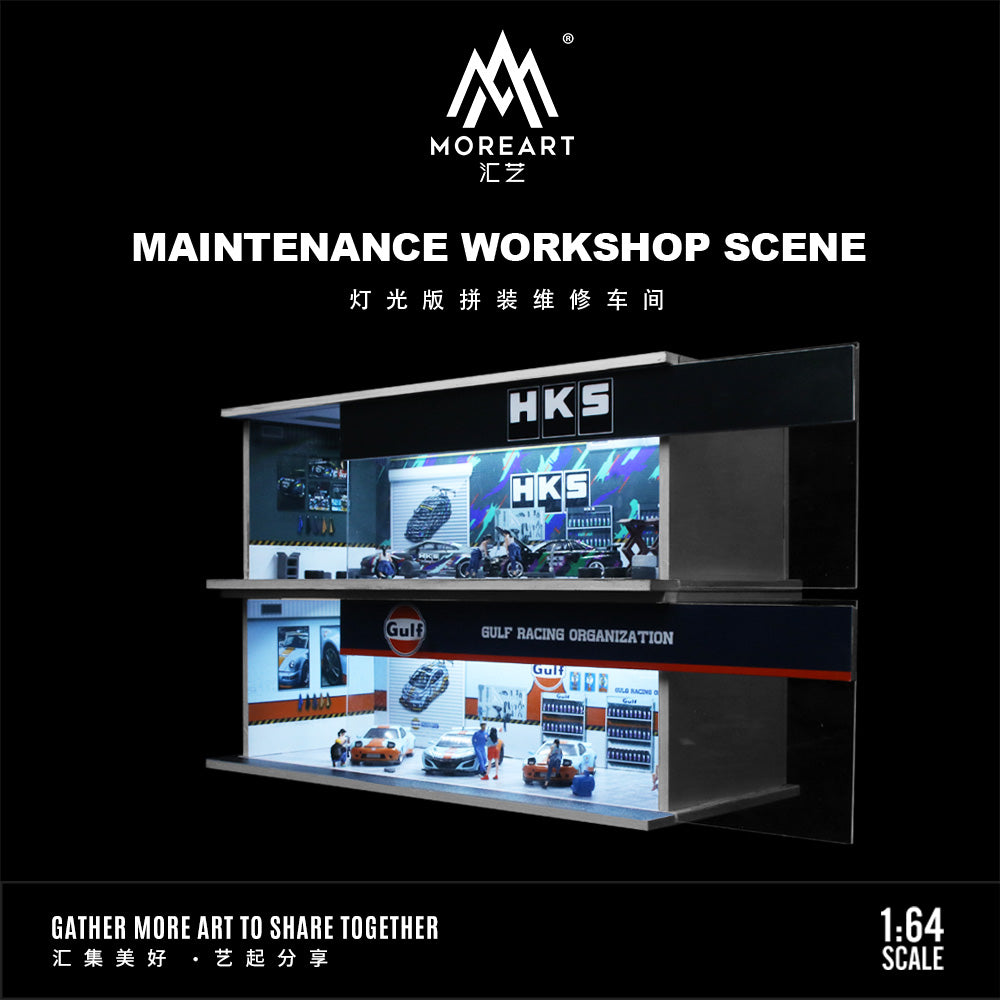 Diorama HKS tỉ lệ 1:64