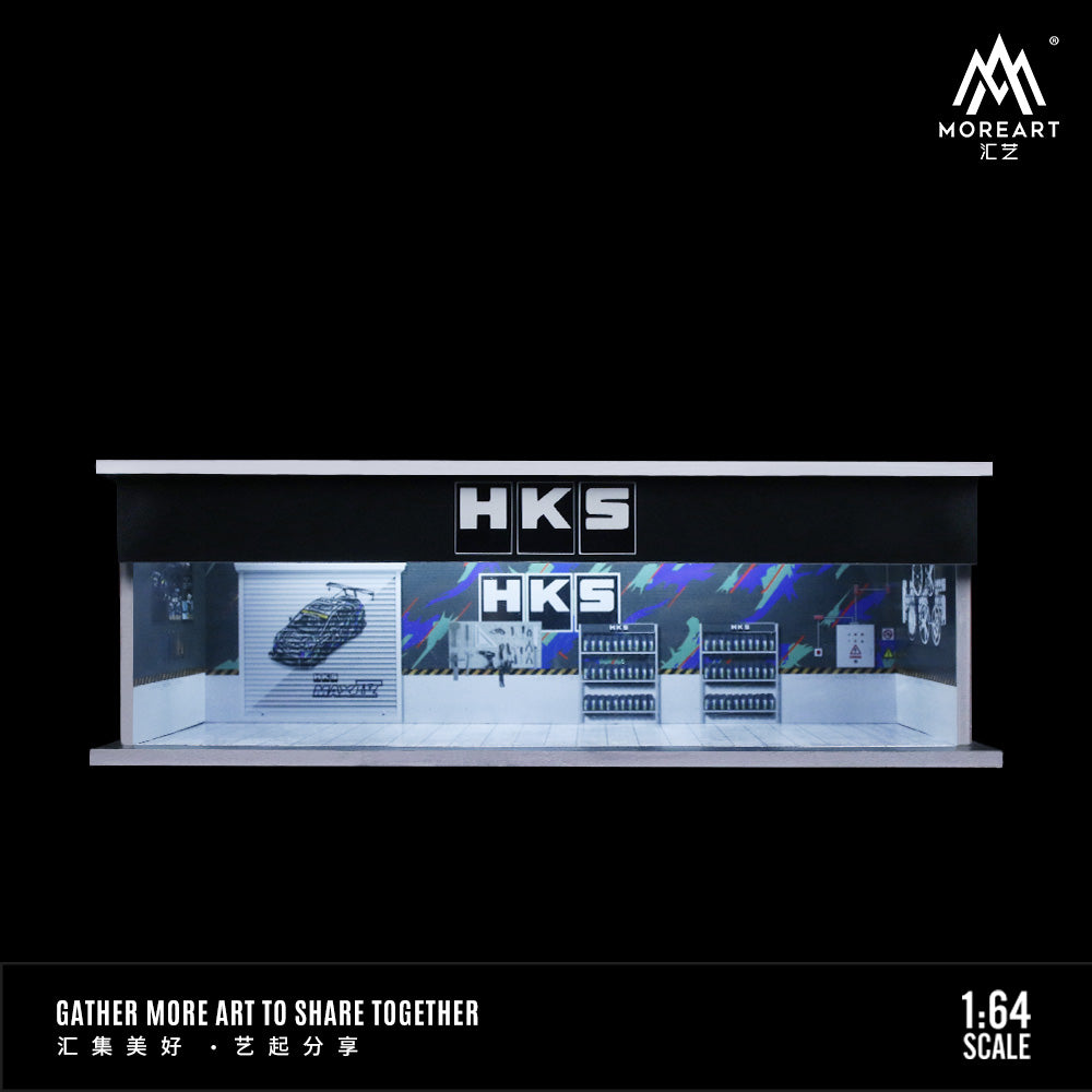 Mô hình HKS Repair Shop MOREART