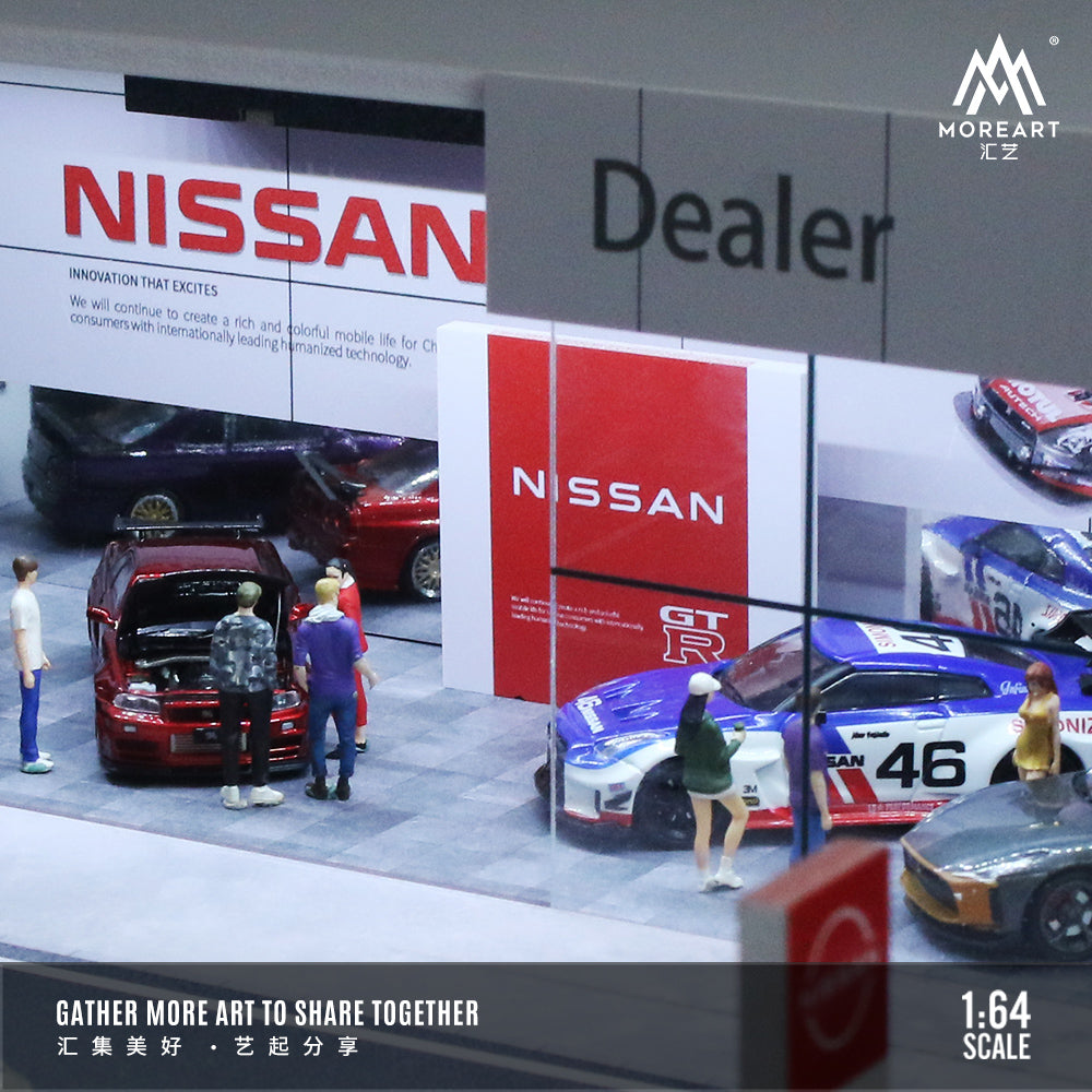 Bên trong diorama Nissan tỉ lệ 1:64