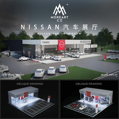 Mô hình Nissan Car Showroom MOREART