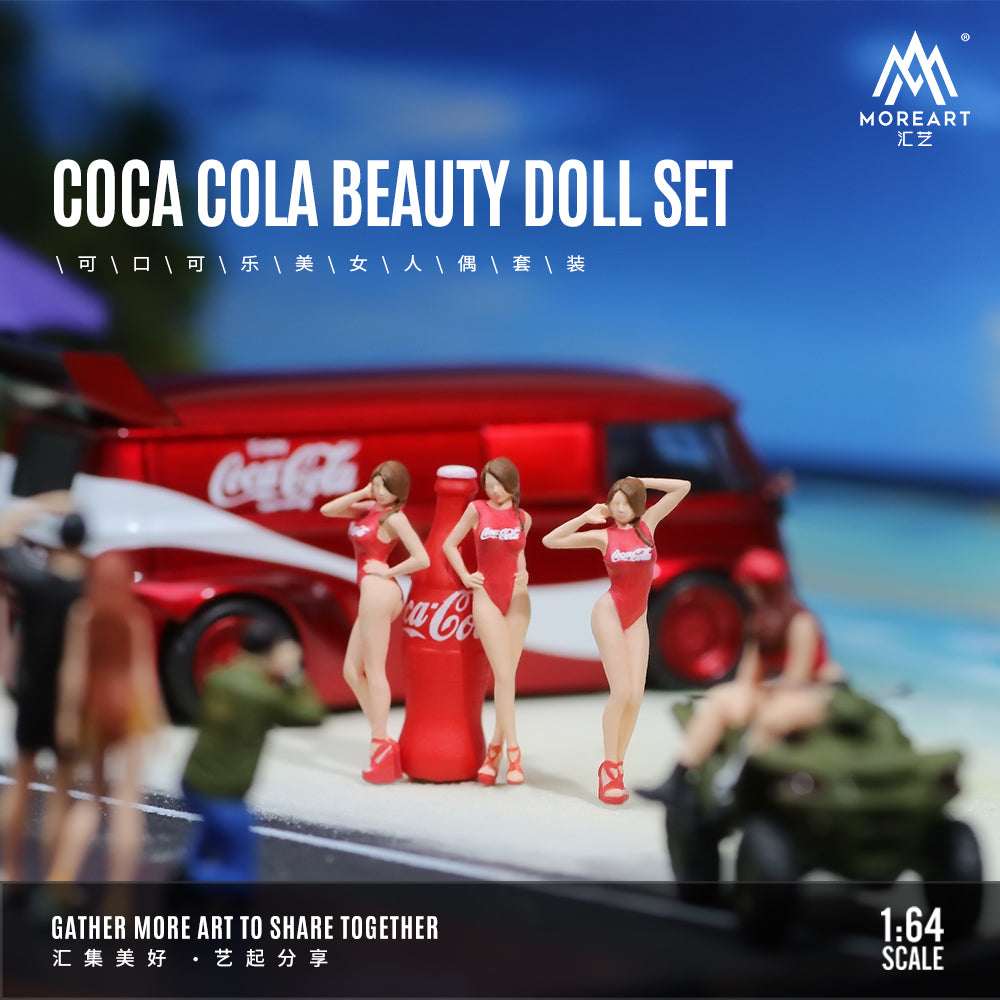 Búp bê trong diorama Coca-Cola