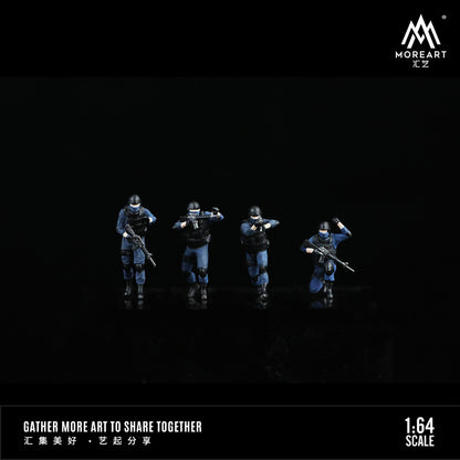 Mô hình Armed Police tỉ lệ 1:64