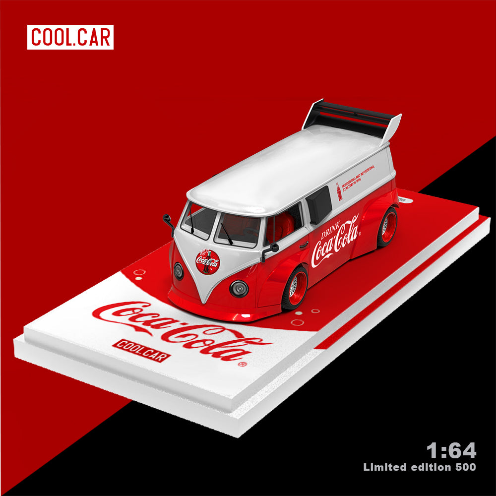 Góc trước xe COOL CAR T1 Minivan Coca-Cola