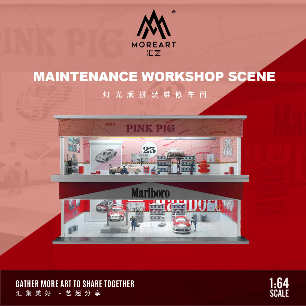 Bên trong diorama Marlboro Shop