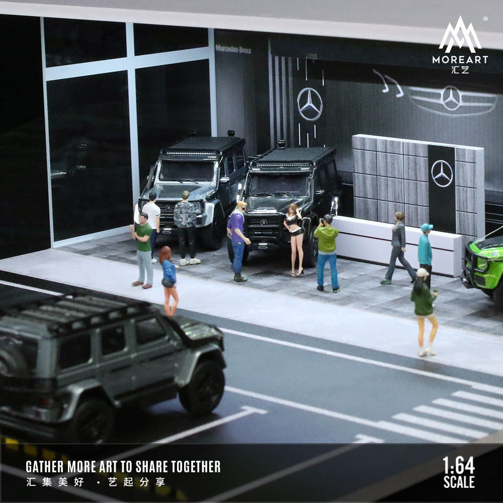 Vỏ hộp diorama Mercedes-Benz MOREART