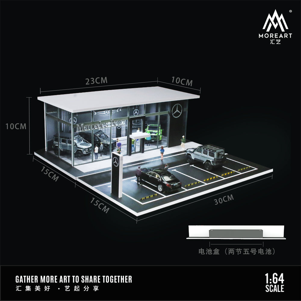 Phụ kiện đi kèm diorama Mercedes-Benz