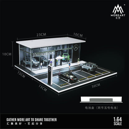 Phụ kiện đi kèm diorama Mercedes-Benz