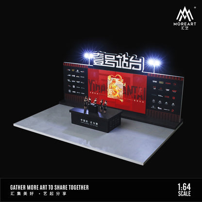 Chi tiết một góc của diorama Booth