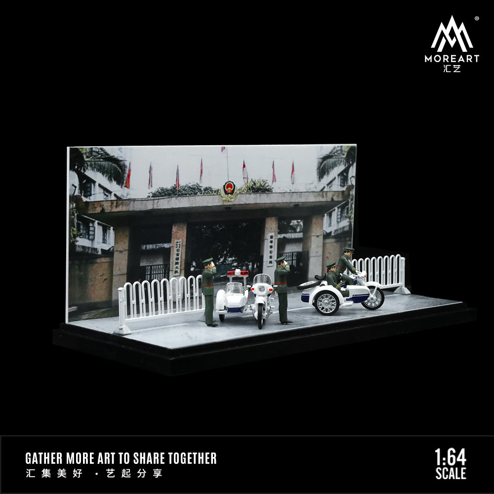 Chi tiết trạm gác diorama