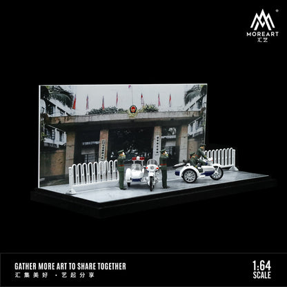 Chi tiết trạm gác diorama