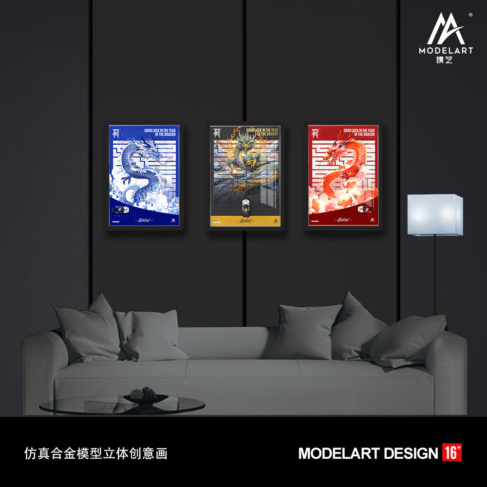 Chi tiết RWB964 Blue and White Dragon