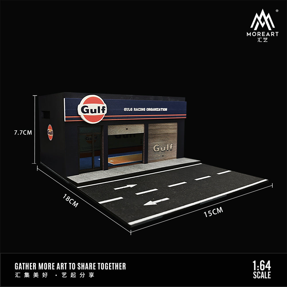 Chi tiết một góc diorama Moreart