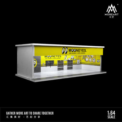 Góc nhìn diorama Moon Eye Repair Shop