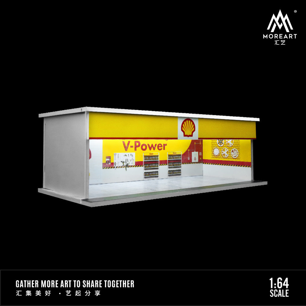 Góc nhìn diorama Shell Repair Shop