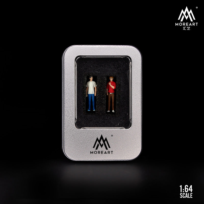 Mô hình diorama Initial D 1:64 MOREART vỏ hộp