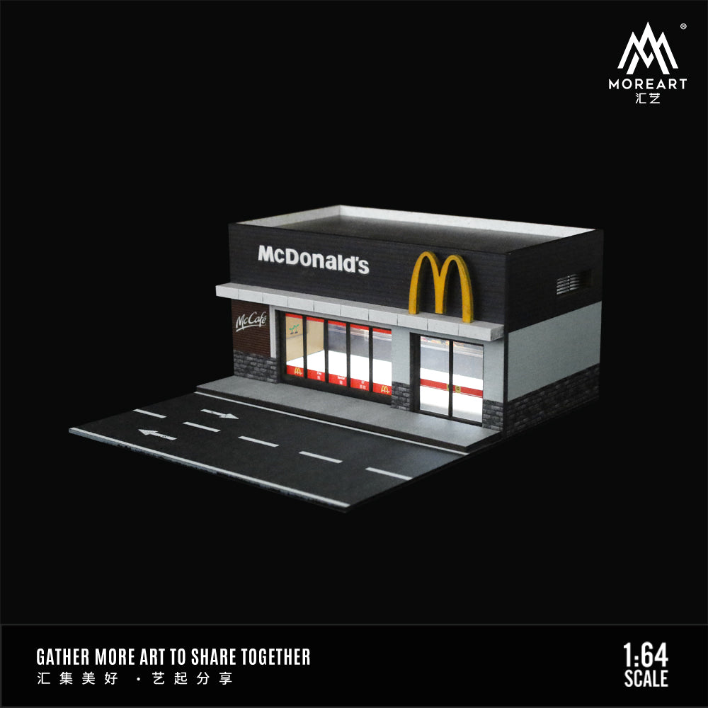 Mặt tiền diorama McDonald's MoreArt