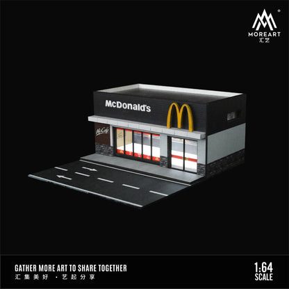 Mặt tiền diorama McDonald's MoreArt
