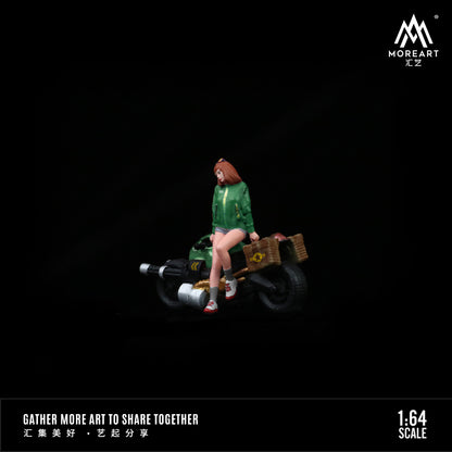 Xe máy và các nhân vật trong diorama