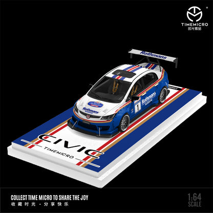 Góc trước xe Honda Civic Rothmans No. 1 Time Micro