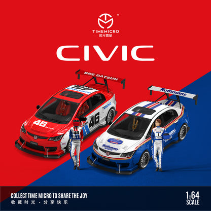Chi tiết đuôi xe Honda Civic Rothmans No. 1