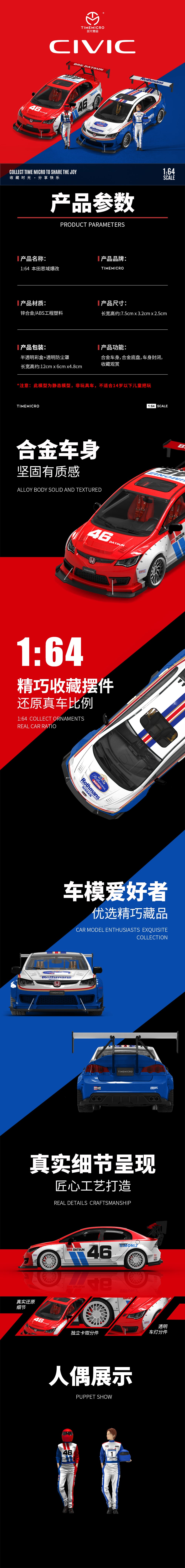 Nội thất xe Honda Civic Rothmans Time Micro
