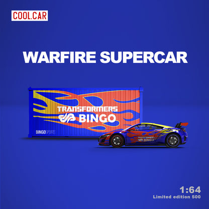 Honda NSX-Warfire trên container