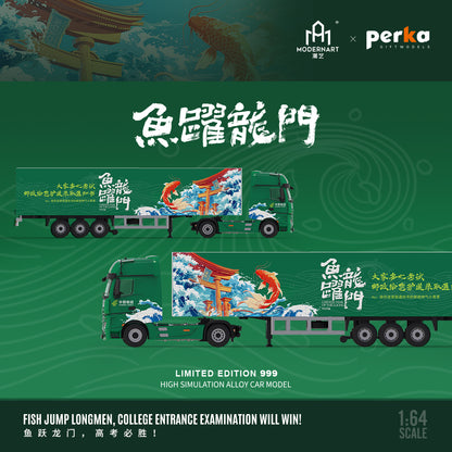 Thùng container xe Mercedes-Benz Actros