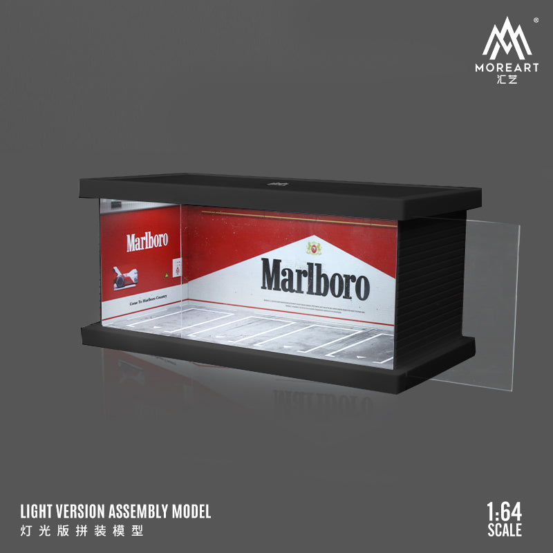 Diorama Marlboro Four-Car nhìn từ phía trước