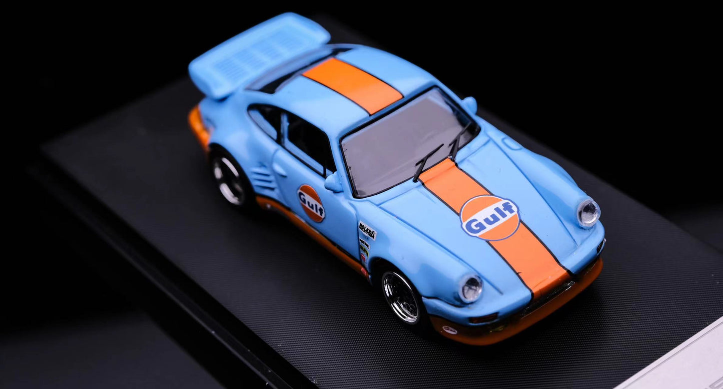 Nội thất xe 930 Turbo open-top version-GUIF Gulf paint