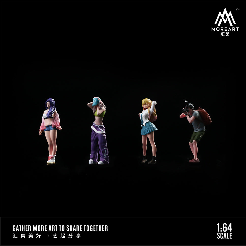 Góc nghiêng diorama Street Style Beauty Doll Set