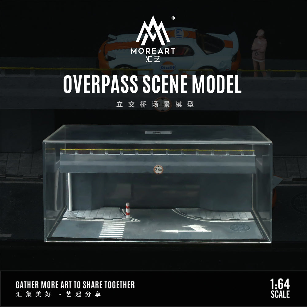 Góc nghiêng diorama Overpass Craft Scene