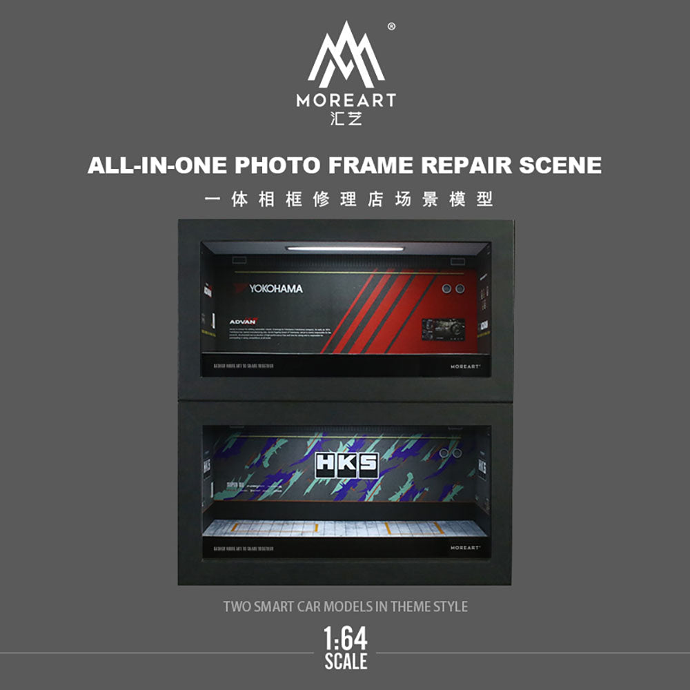 Bên trong diorama Advan Repair Shop