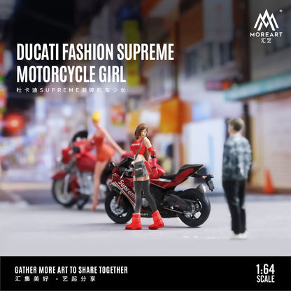 Diorama Ducati Supreme Girl góc tổng quan