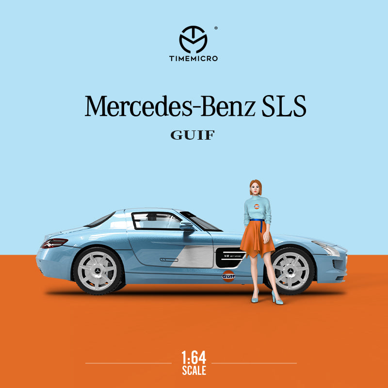 Đuôi xe Mercedes-Benz SLS Gulf