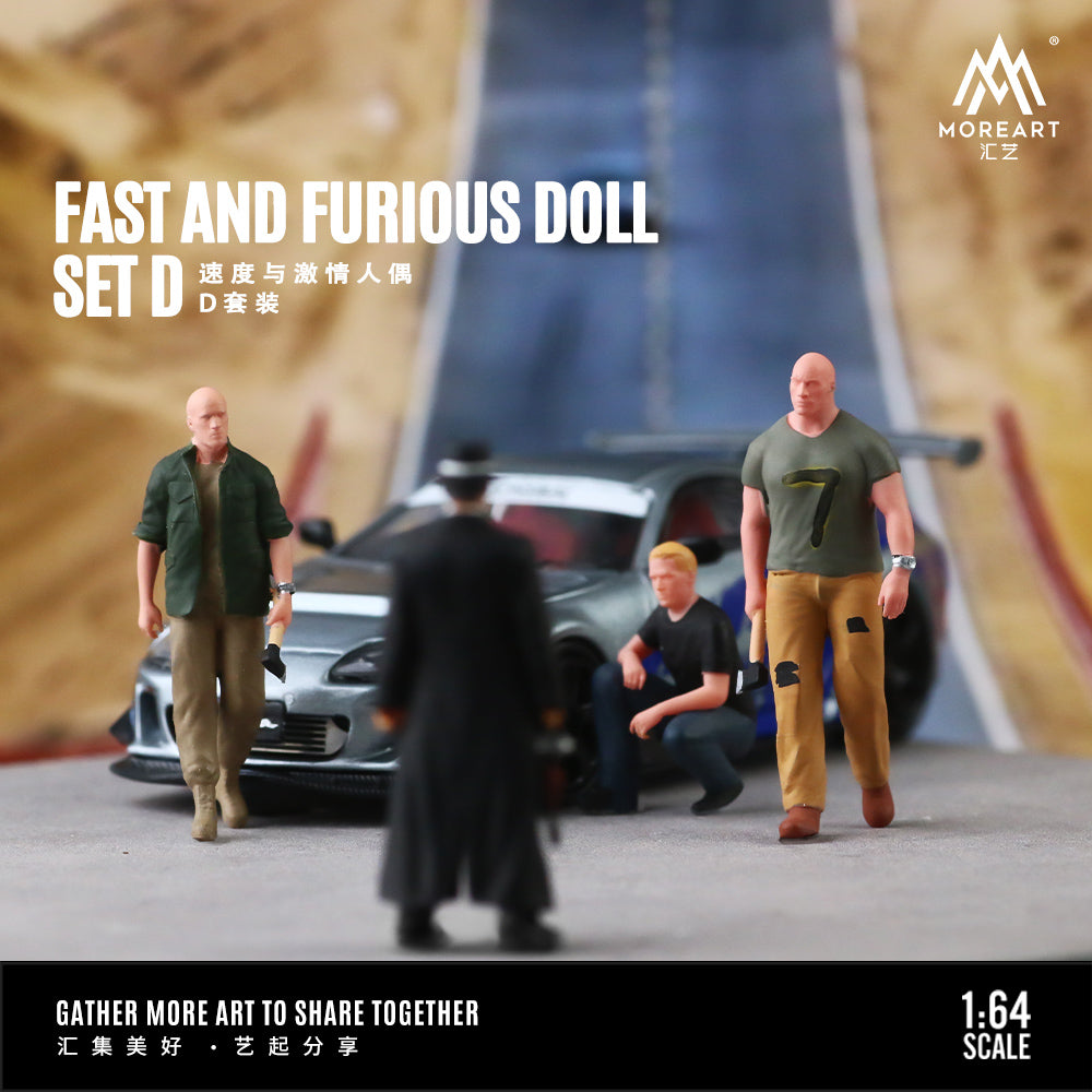 Xe hơi trong diorama Fast & Furious