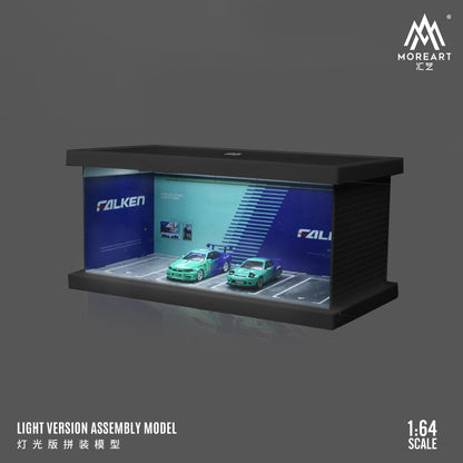 Các xe đua Falken trong diorama MoreArt