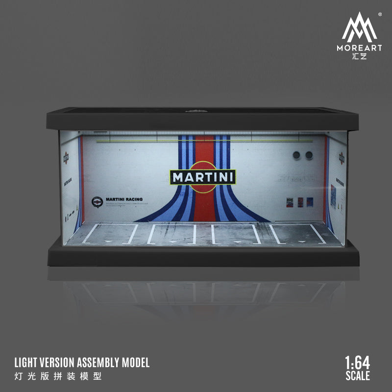 Mô hình diorama Martini MoreArt góc tổng quan