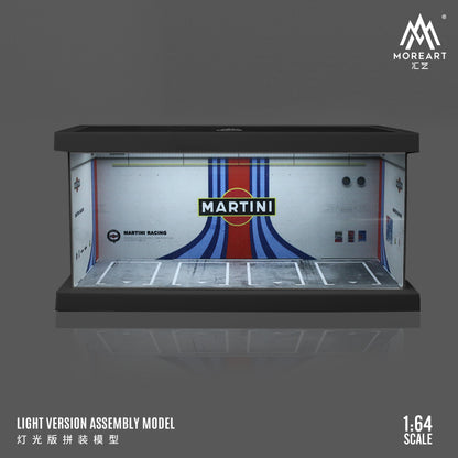 Mô hình diorama Martini MoreArt góc tổng quan