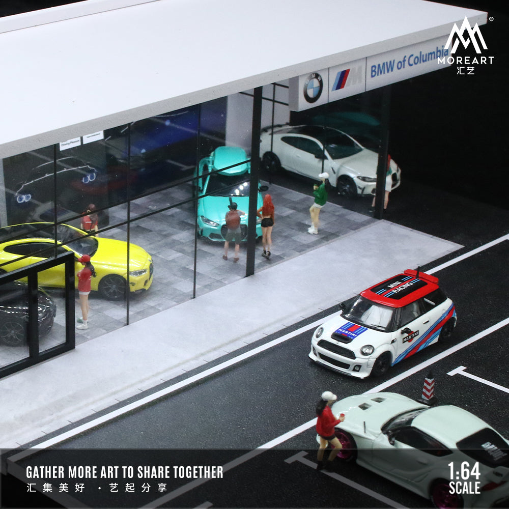 Chi tiết logo BMW trên diorama
