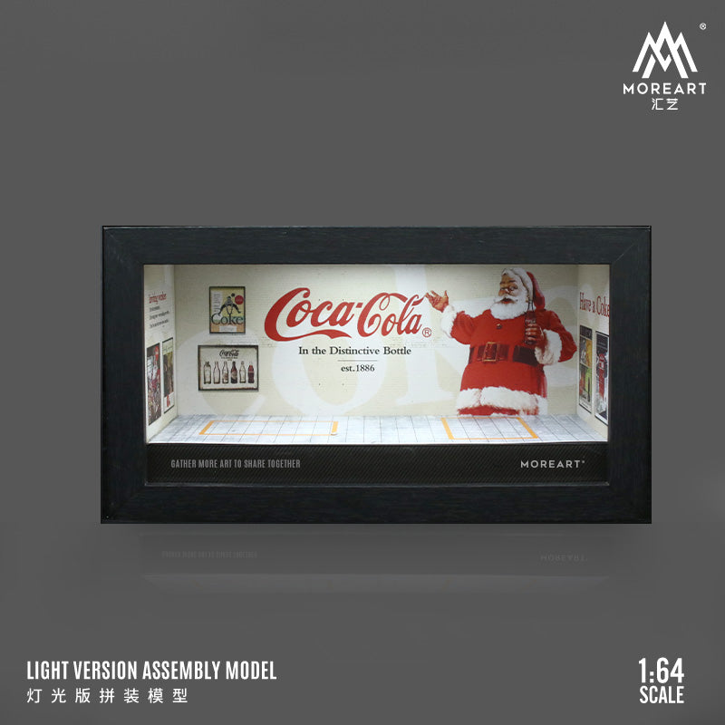 Mặt trước diorama Coca-Cola Repair Shop bản cũ