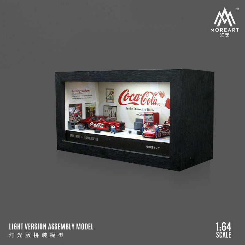 Toàn cảnh diorama MOREART Coca-Cola phiên bản cũ
