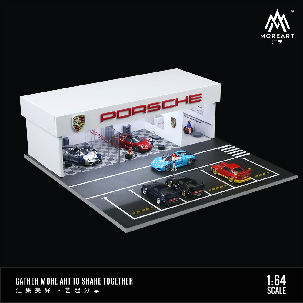 Góc trưng bày Porsche diorama