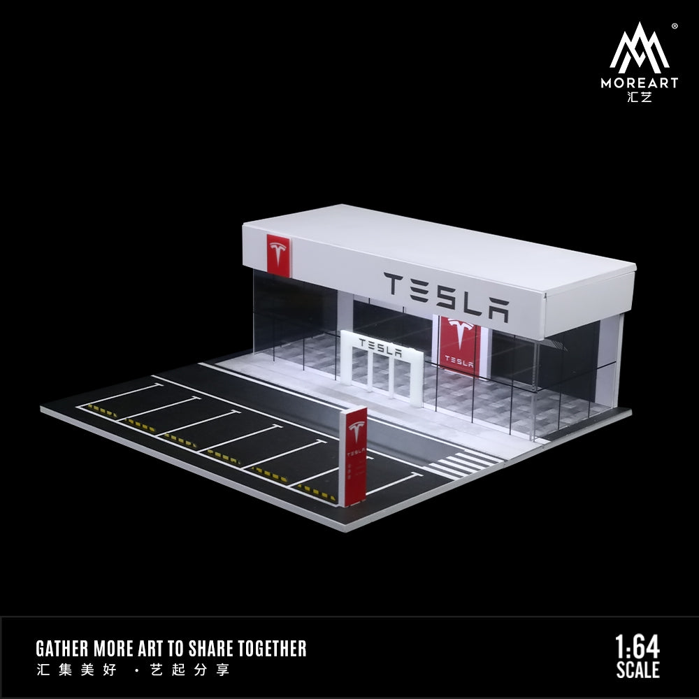 Bên trong mô hình Tesla Showroom