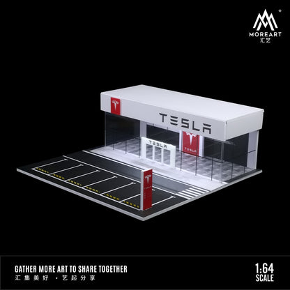 Bên trong mô hình Tesla Showroom