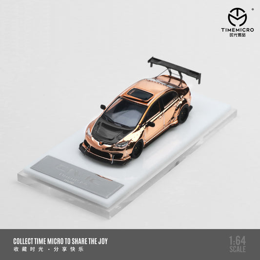 Góc trước xe Honda Civic độ Rose Gold