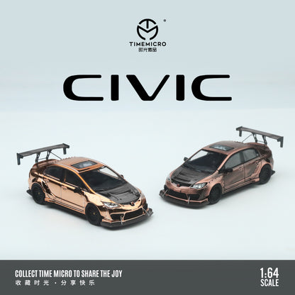 Nội thất xe Honda Civic độ Rose Gold